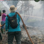 Bapperida Kotim Turut Dukung Penanggulangan Karhutla, Kerahkan Tim Suplai Air dan Pemadam